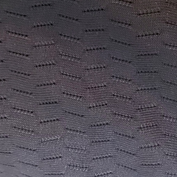 Givenchy Sport Eyelet Knit V Neck Sweater Ribbed Knit Cuffs Vintage Size 42 - Picture 5 of 6